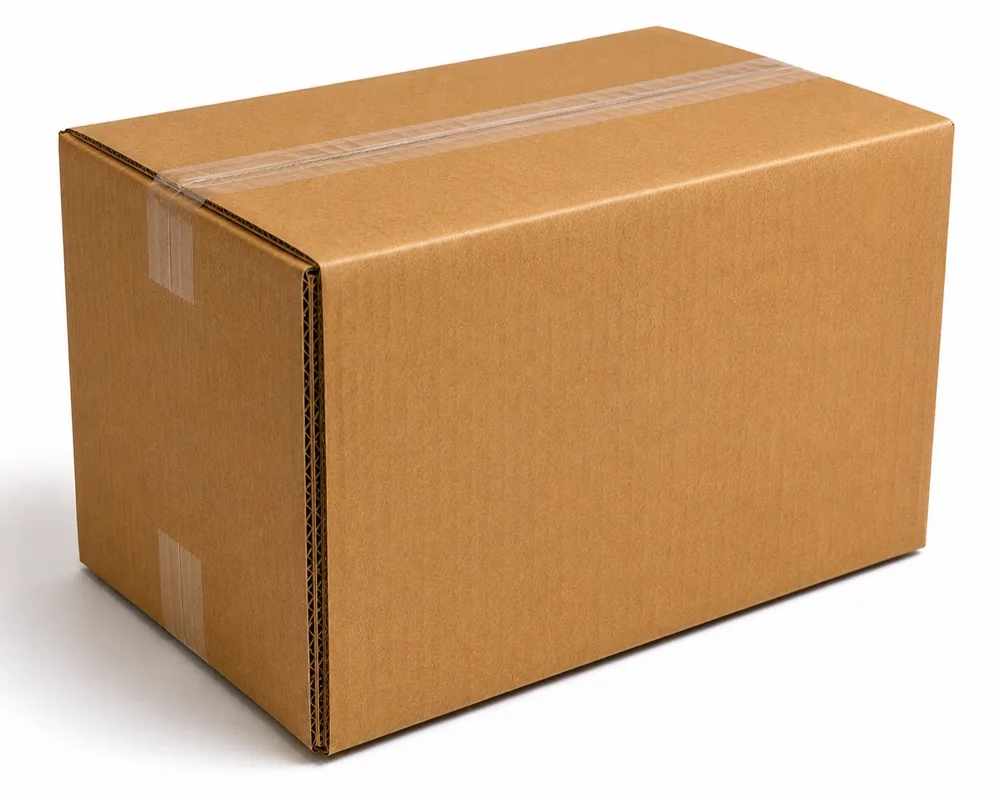Chemicals — Stacked drums in cartons