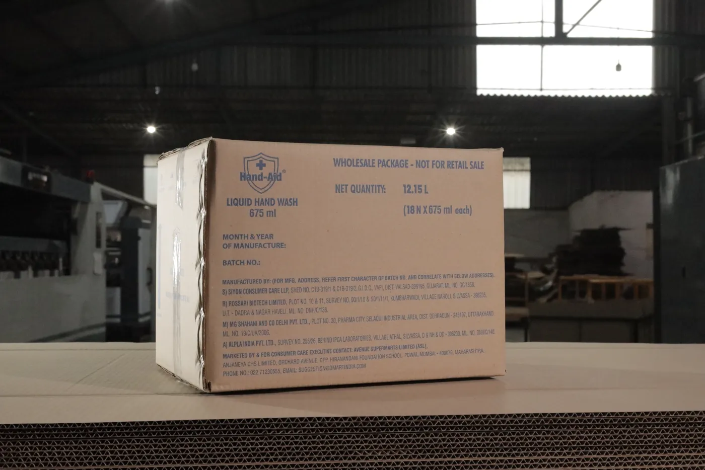 Export Packaging — Stitched heavy-duty crate box