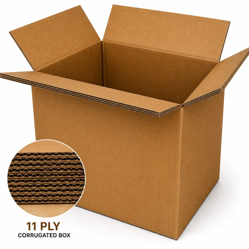 11 Ply Corrugated Boxes manufactured by Asian Packaging Industries, Vapi