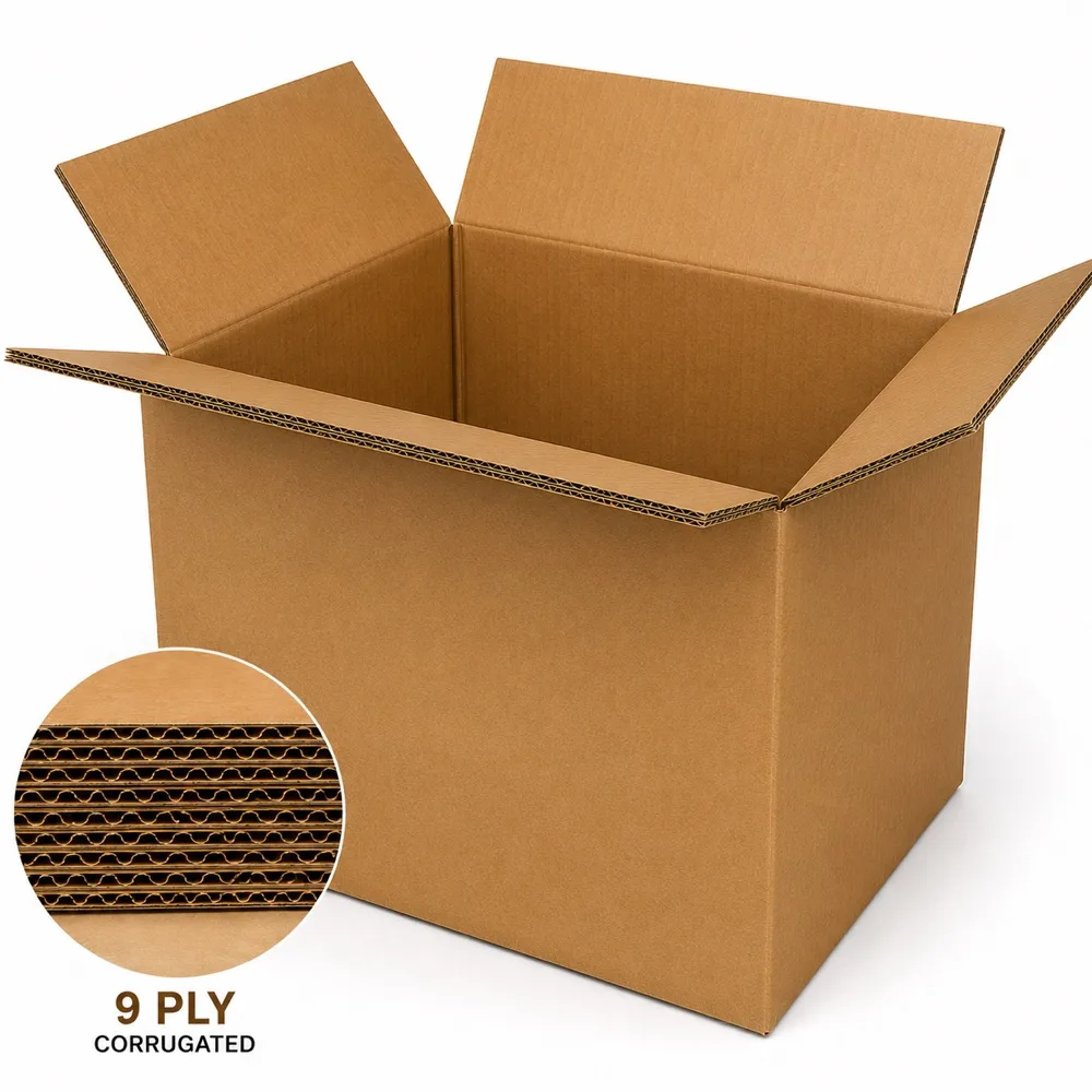 9 Ply Corrugated Boxes manufactured by Asian Packaging Industries, Vapi