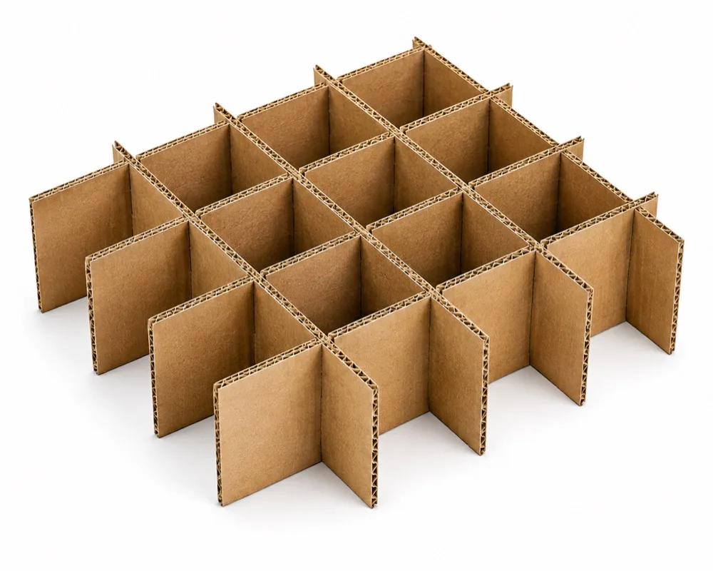 Corrugated Partitions manufactured by Asian Packaging Industries, Vapi