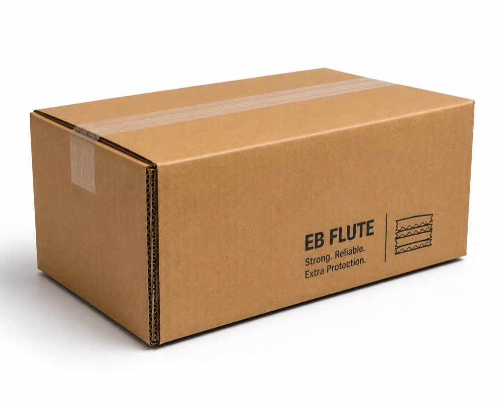 EB Flute Corrugated Boxes manufactured by Asian Packaging Industries, Vapi